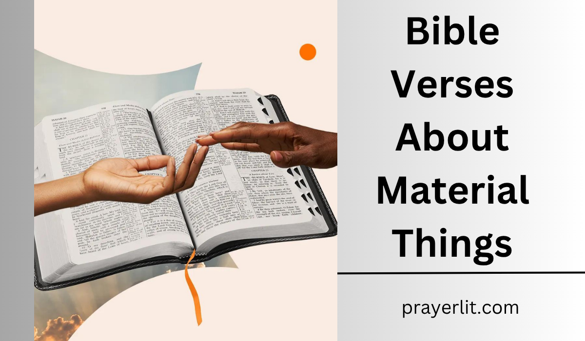 Bible Verses About Material Things