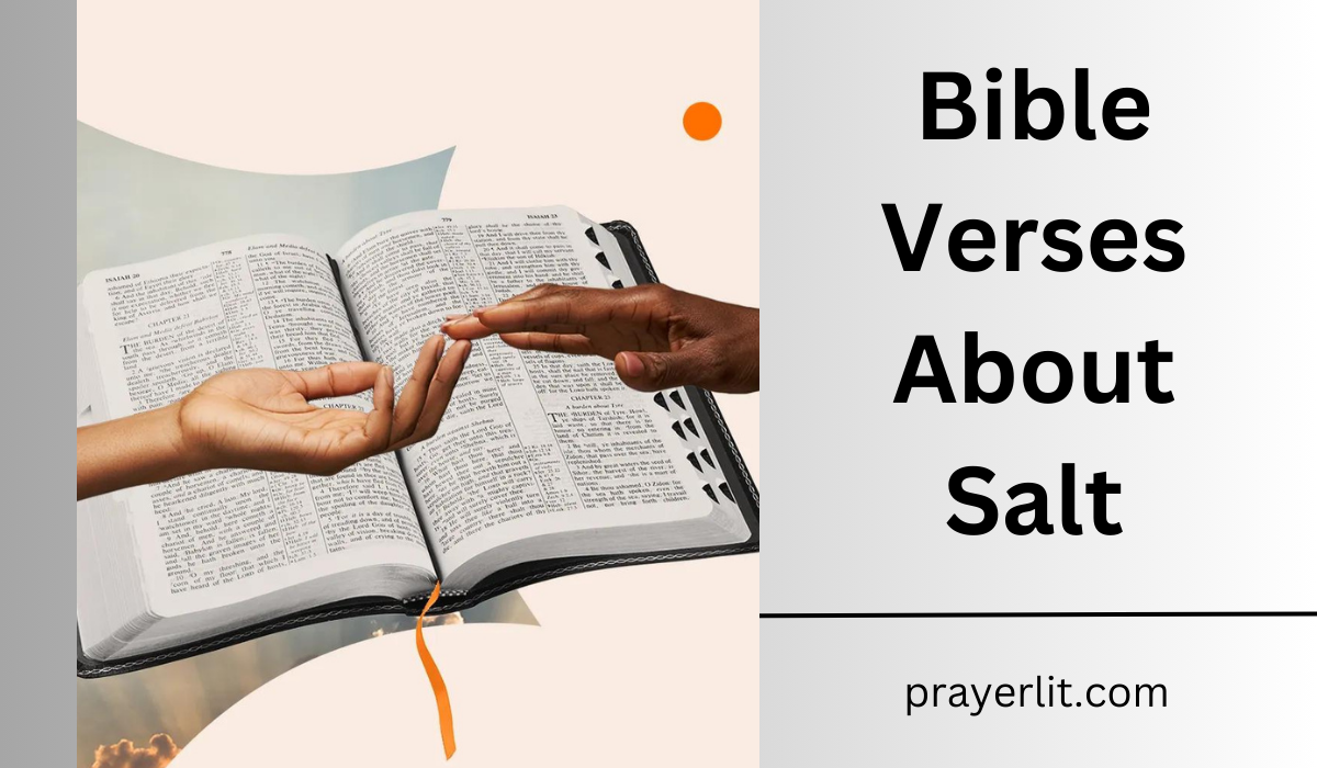 Bible Verses About Salt