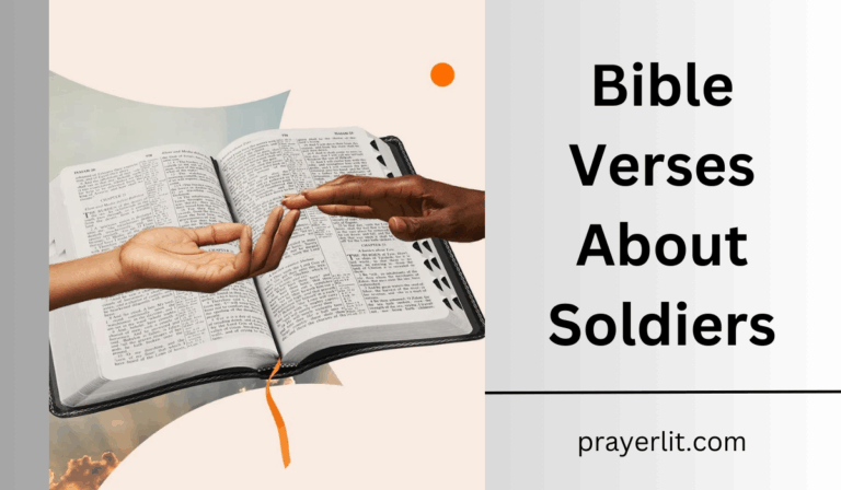 30 Powerful Bible Verses About Soldiers (2026) - PrayerLit