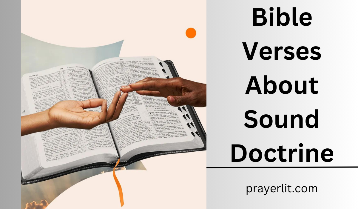 Bible Verses About Sound Doctrine