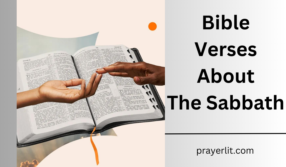  Bible Verses About The Sabbath