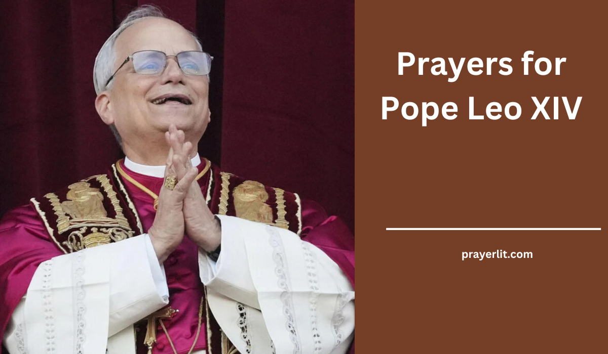 Prayers for Pope Leo XIV