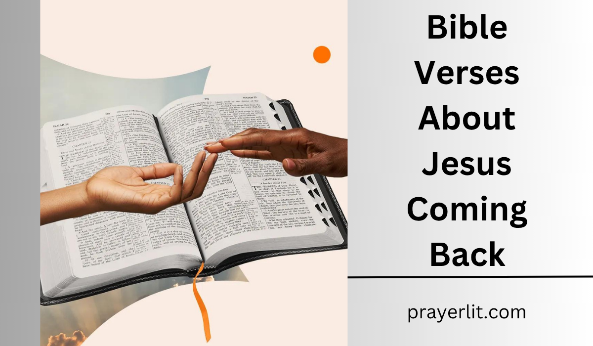  Bible Verses About Jesus Coming Back