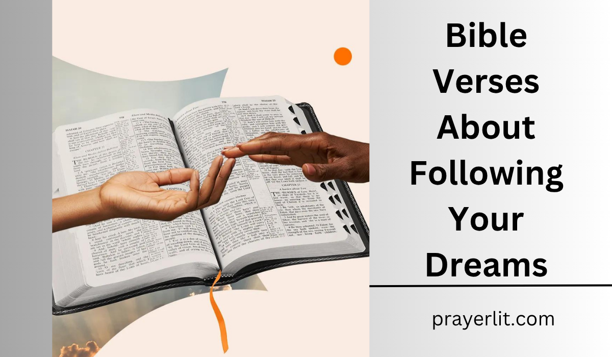 Bible Verses About Following Your Dreams