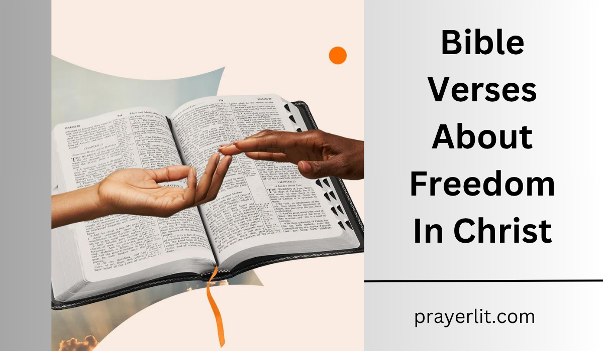  Bible Verses About Freedom In Christ