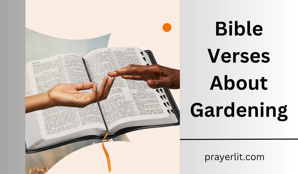  Bible Verses About Gardening