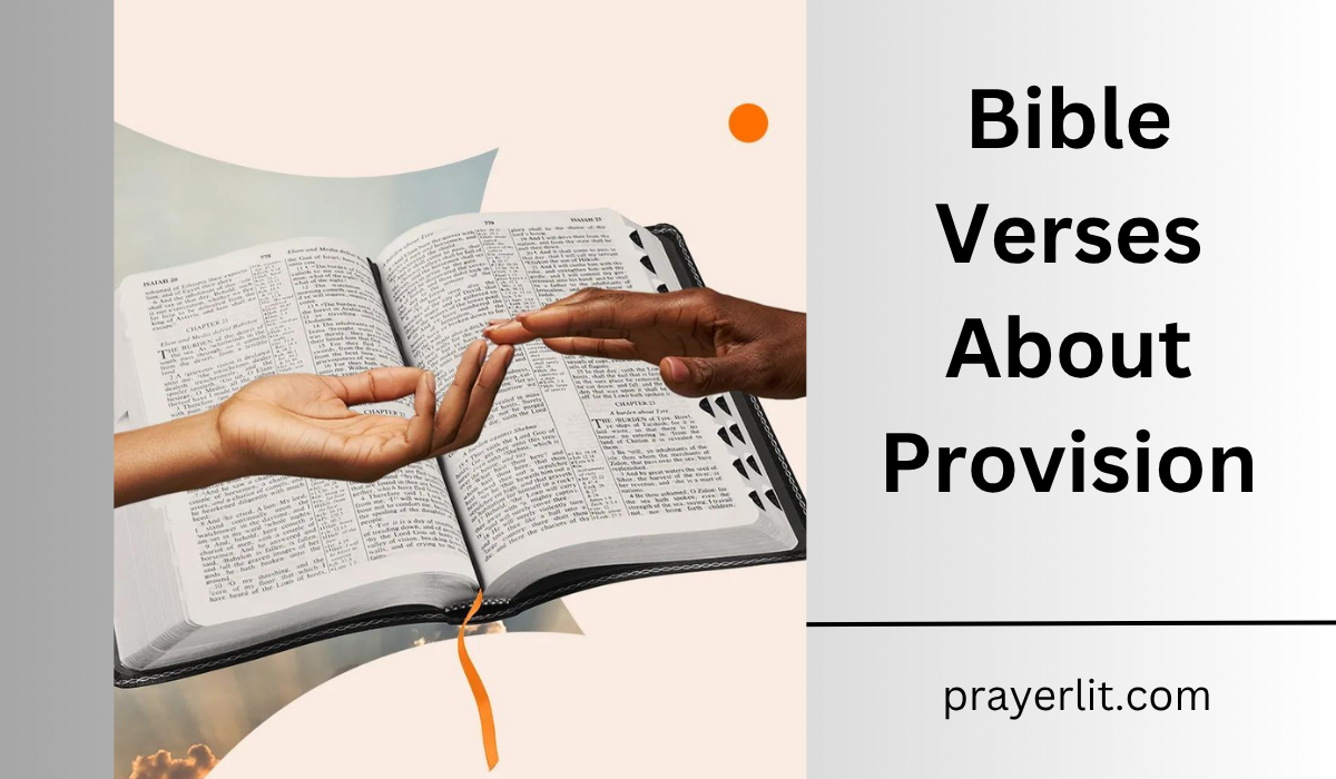 Bible Verses About Provision