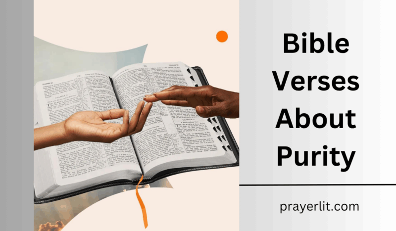 30 Inspiring Bible Verses About Purity (2025) - PrayerLit