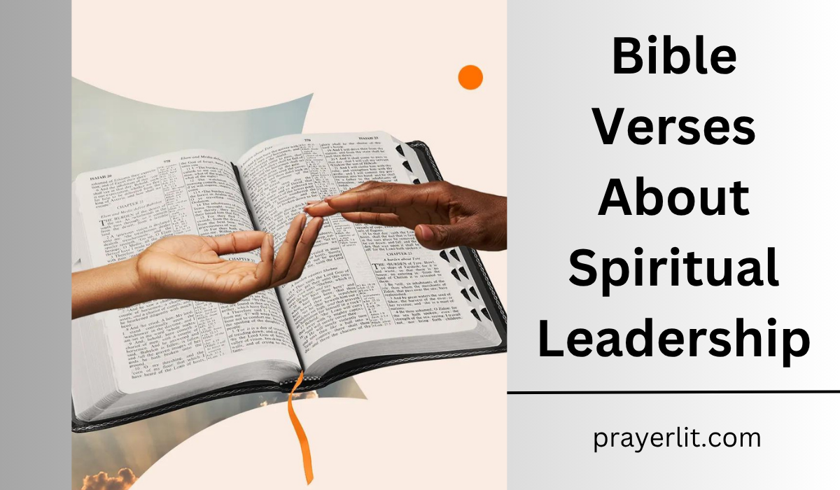 Bible Verses About Spiritual Leadership