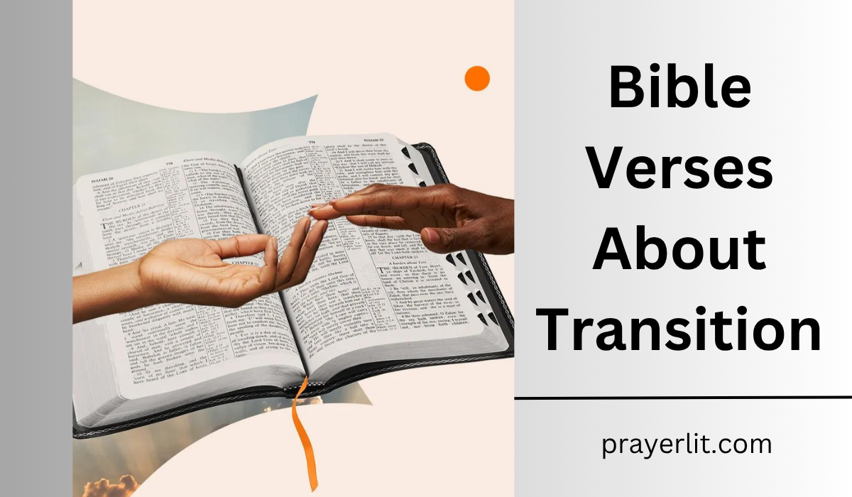  Bible Verses About Transition