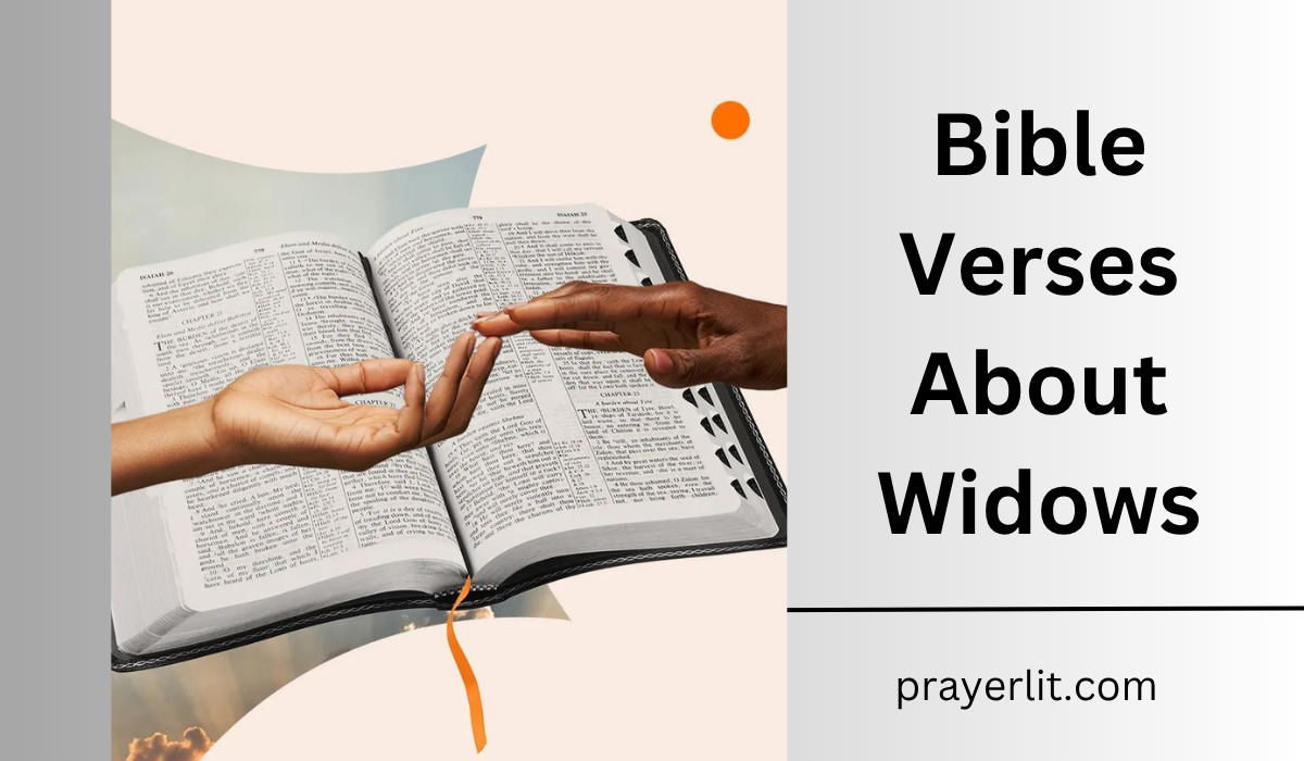  Bible Verses About Widows