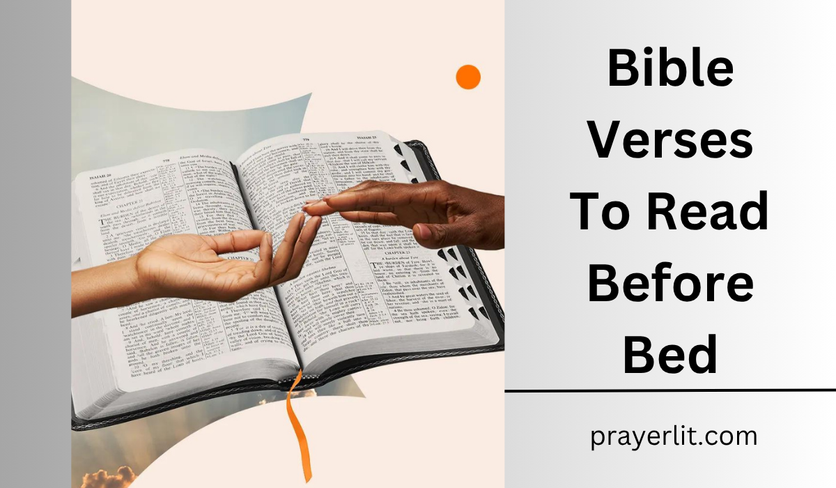  Bible Verses To Read Before Bed