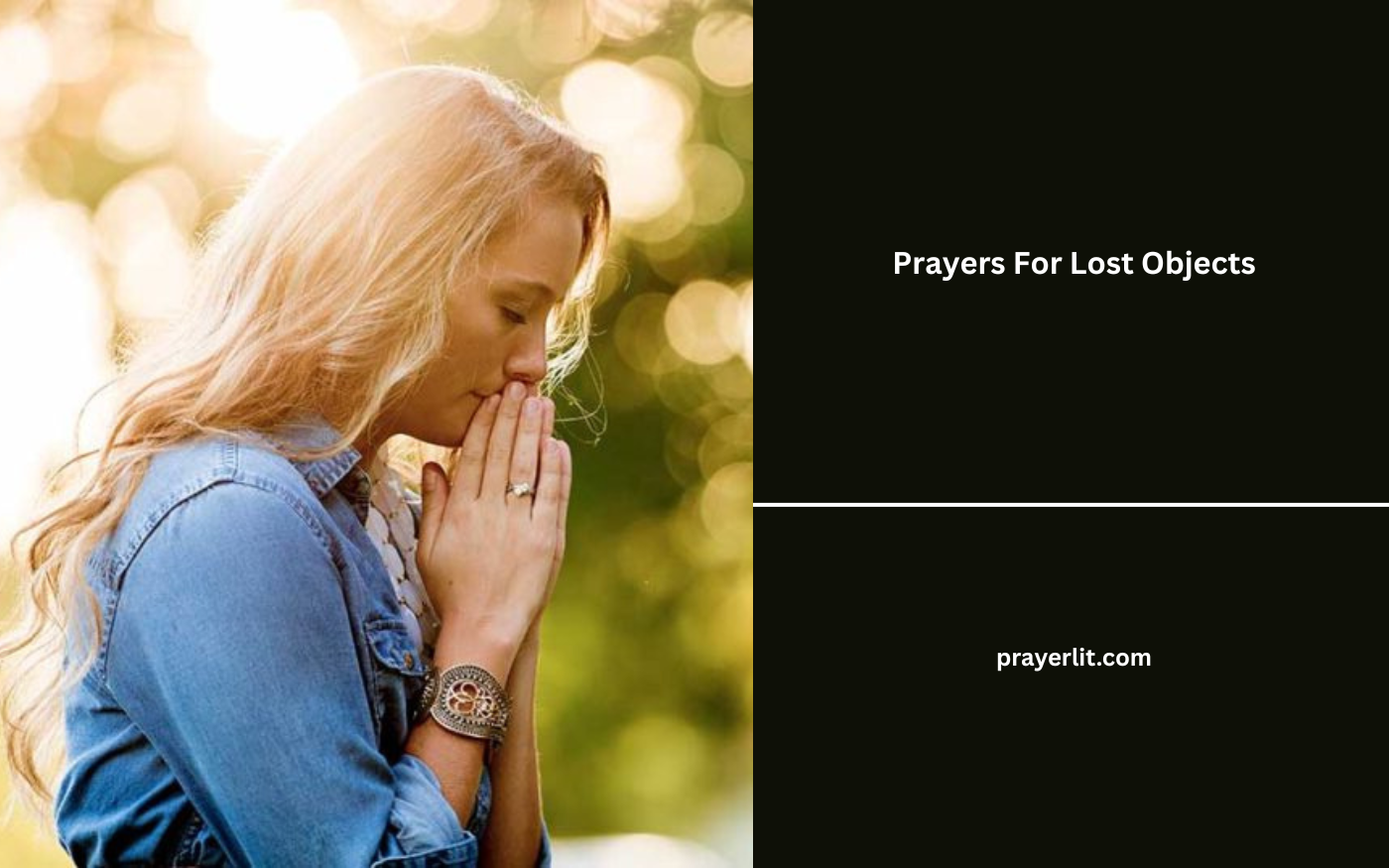 Prayers For Lost Objects