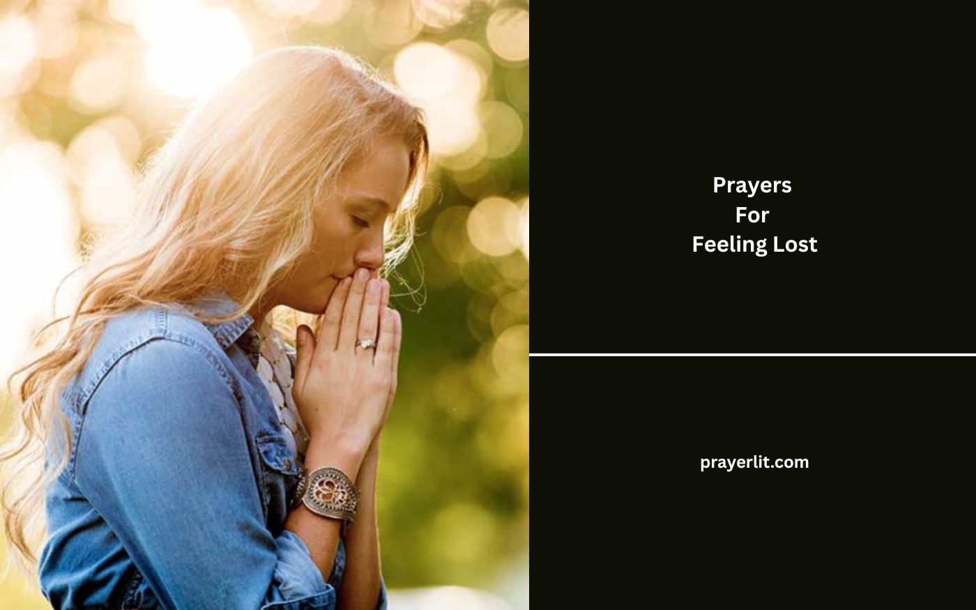 Prayers For Feeling Lost