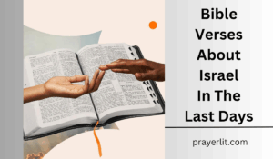Bible Verses About Israel In The Last Days