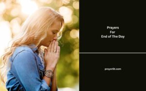 Prayers For End of The Day