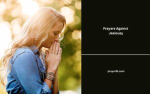 Prayers Against Jealousy