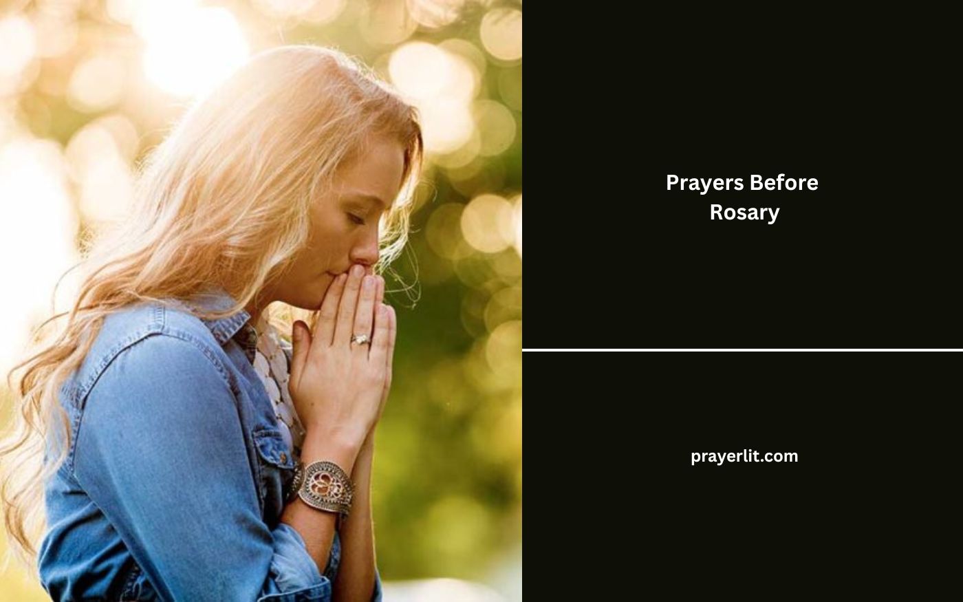 Prayers Before Rosary