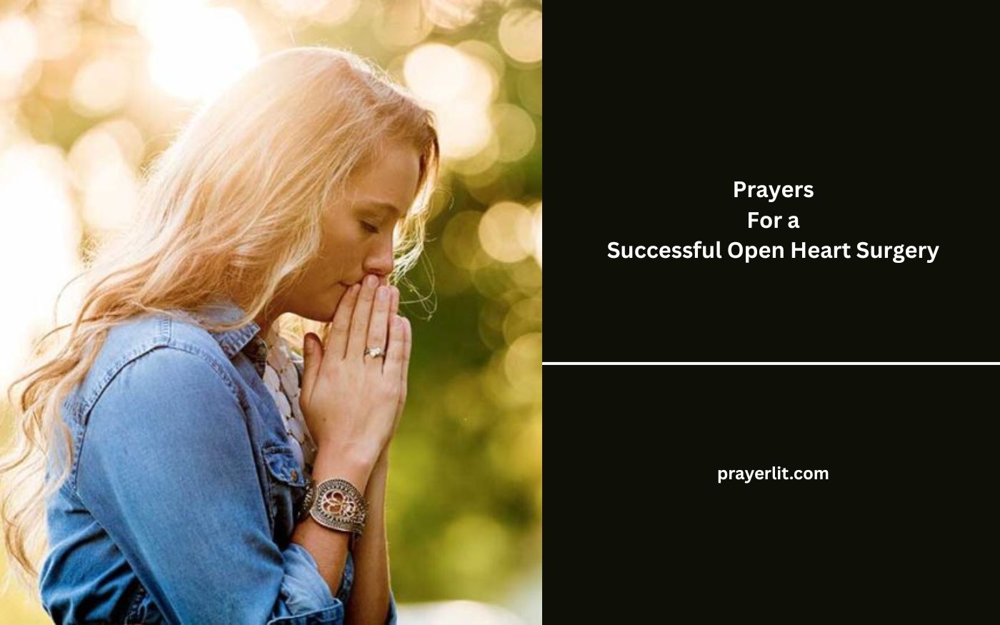 Prayers For a Successful Open Heart Surgery