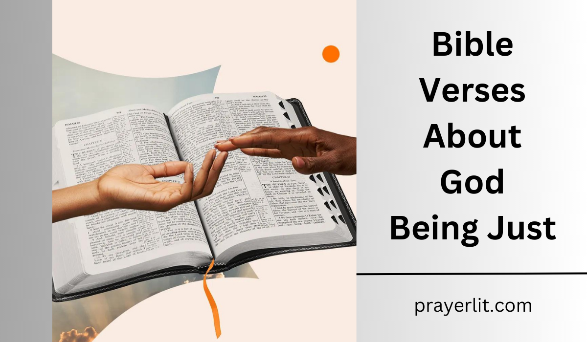  Bible Verses About God Being Just
