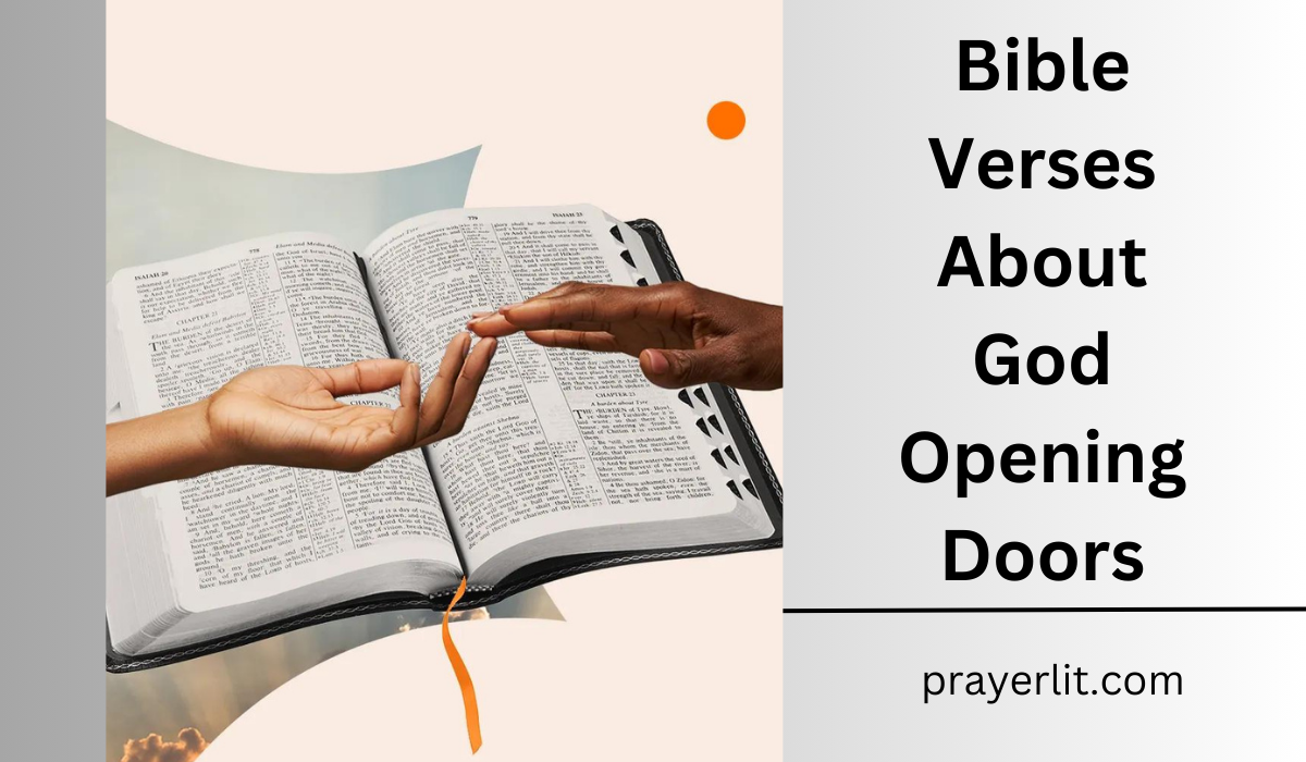 Bible Verses About God Opening Doors