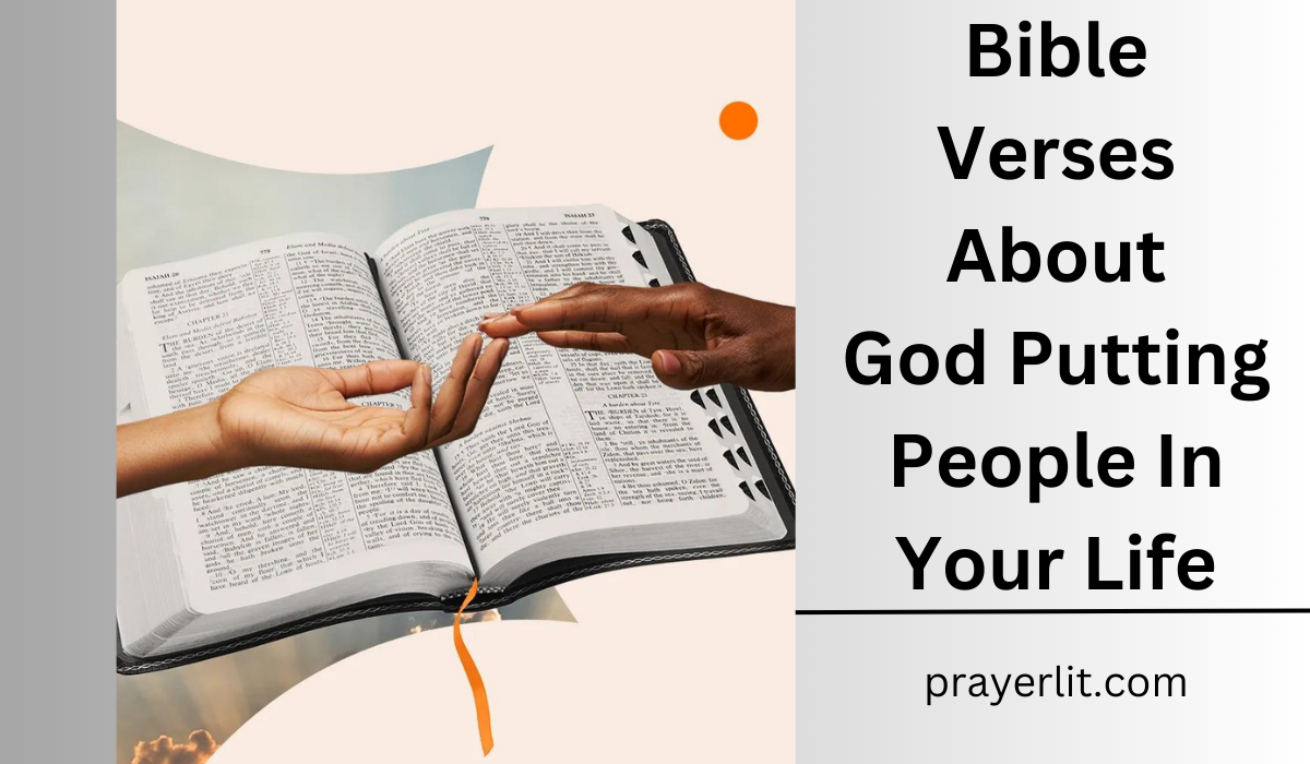 Bible Verses About God Putting People In Your Life