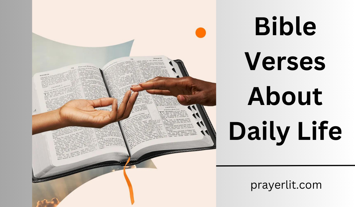  Bible Verses About Daily Life