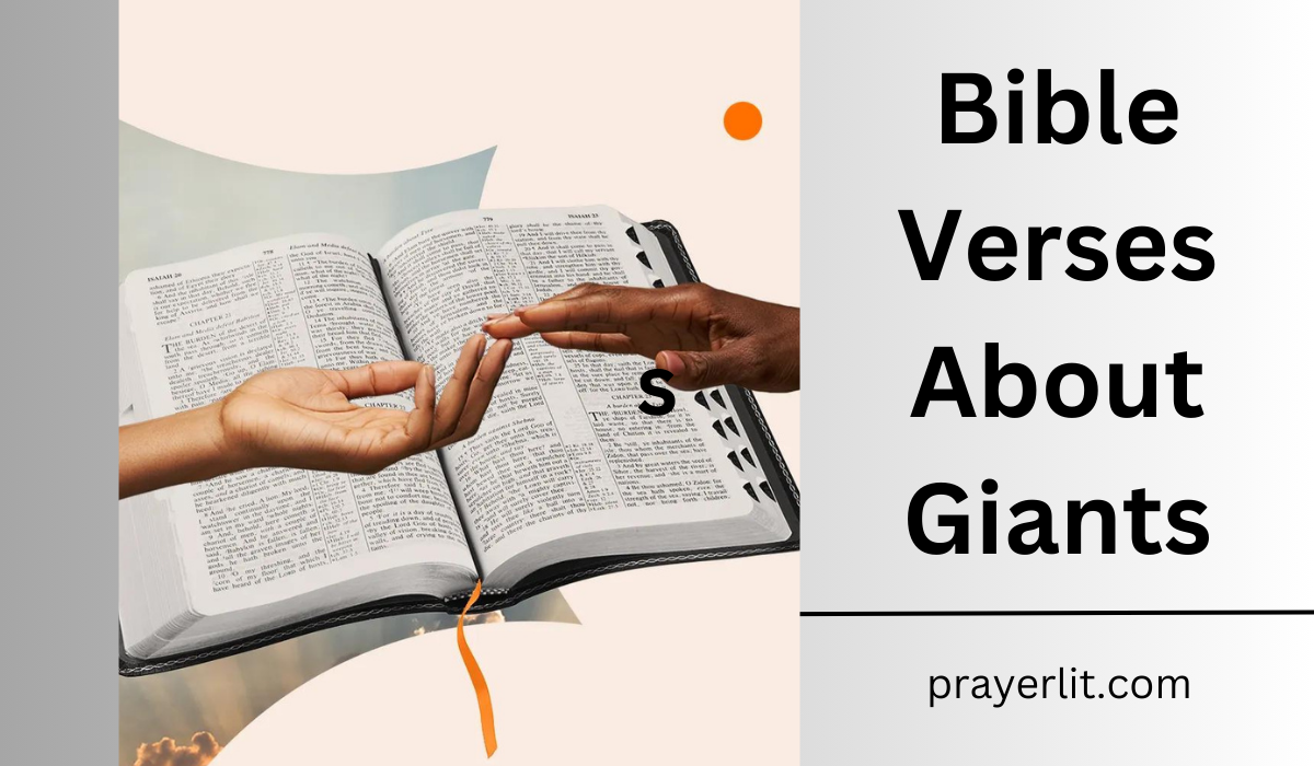  Bible Verses About Giants