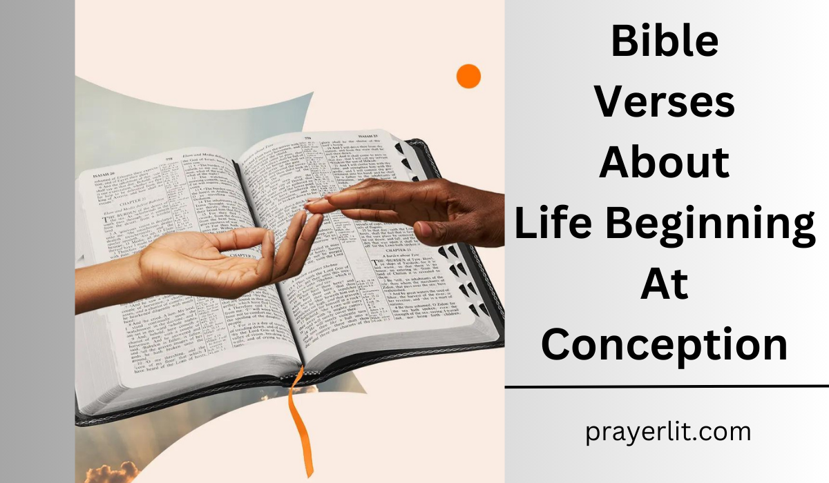 Bible Verses About Life Beginning At Conception 