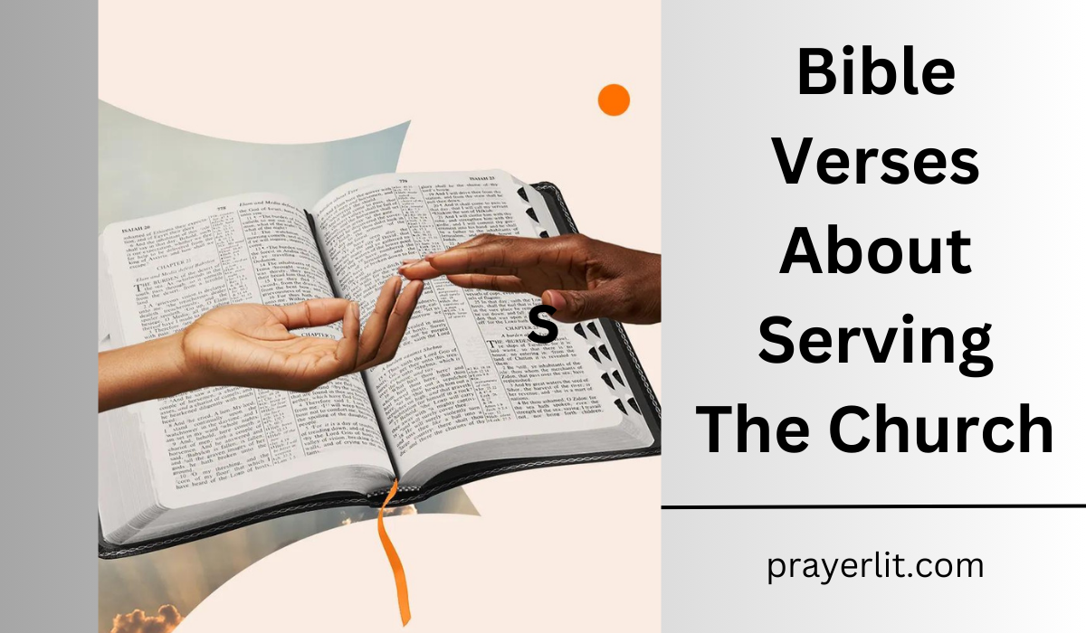 Bible Verses About Serving The Church