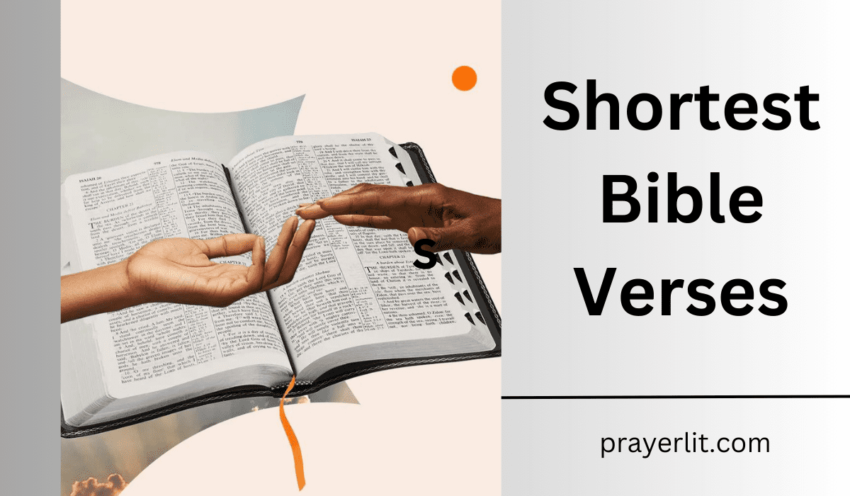 Shortest Bible Verses