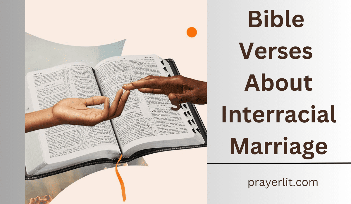 Bible Verses About Interracial Marriage
