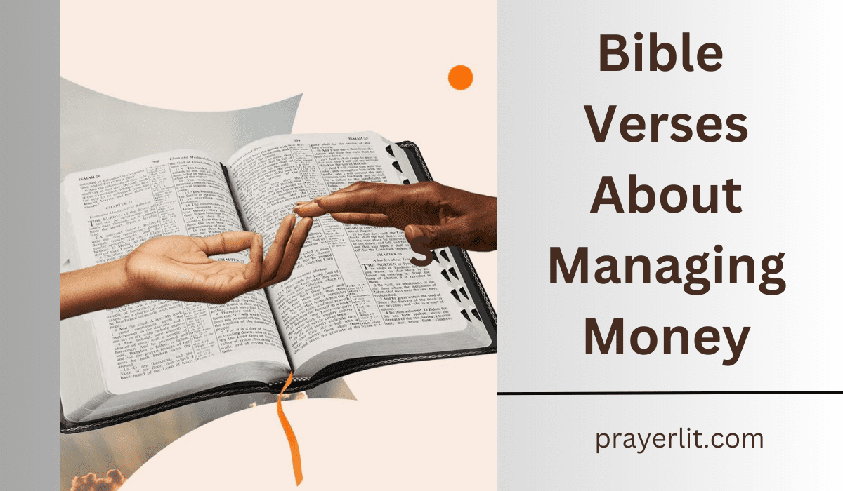  Bible Verses About Managing Money