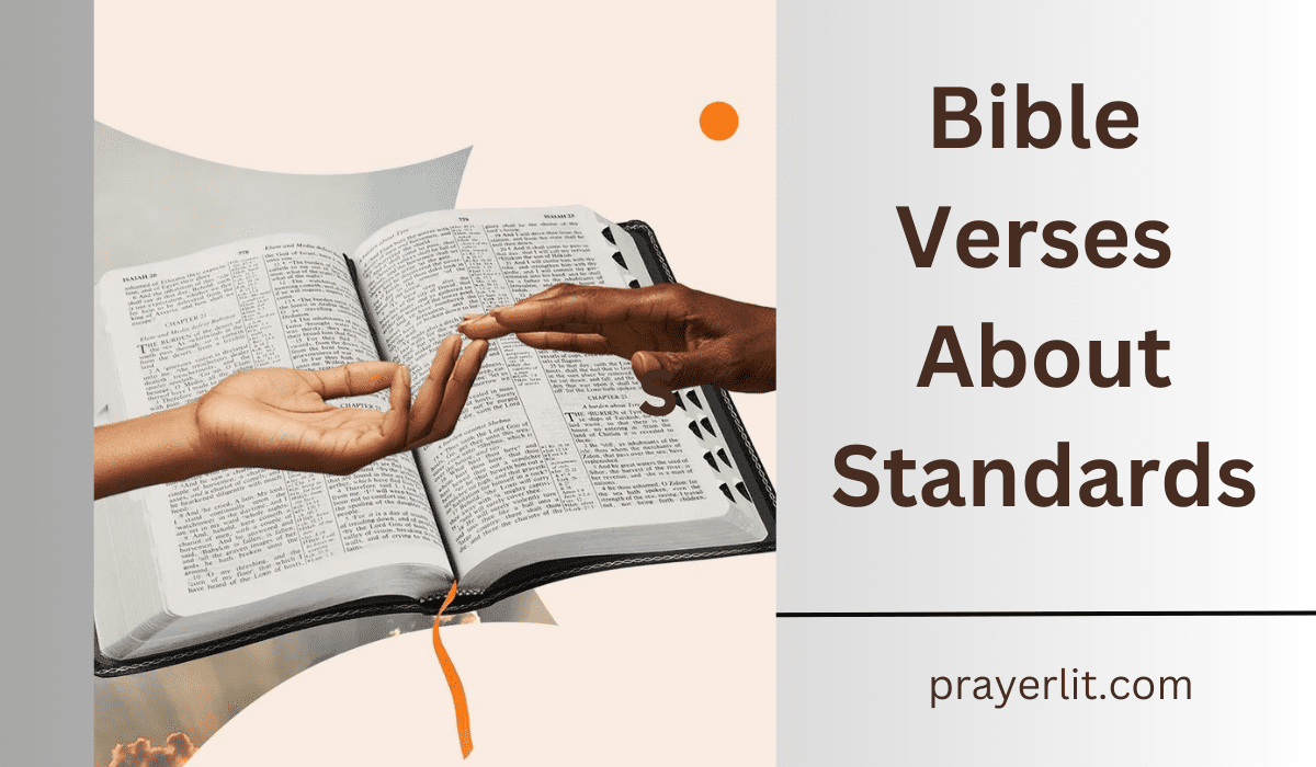 Bible Verses About Standards