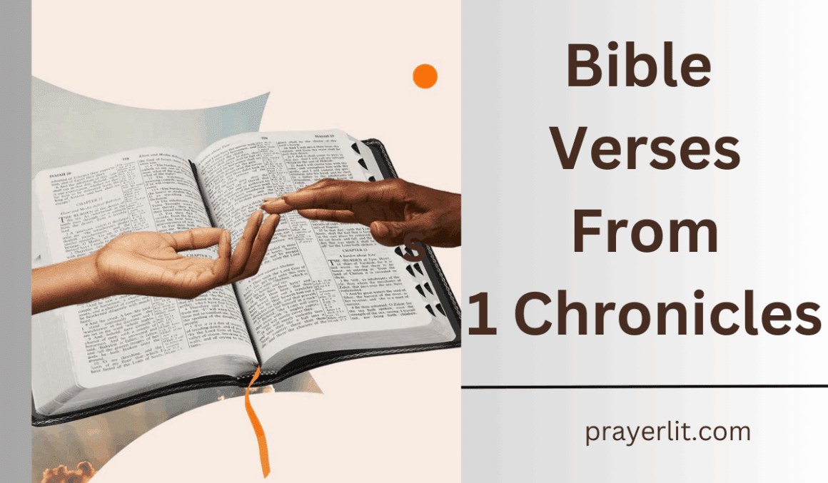 30 Most Powerful Bible Verses From 1 Chronicles (2026) - PrayerLit