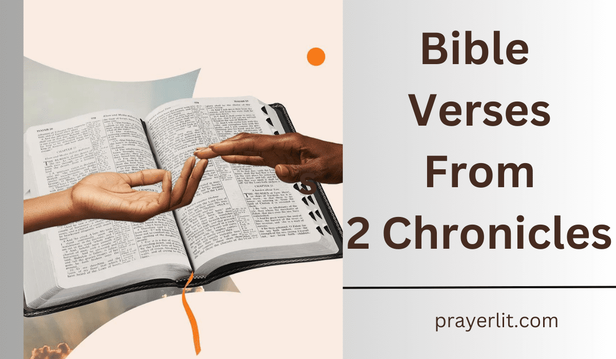  Bible Verses From 2 Chronicles