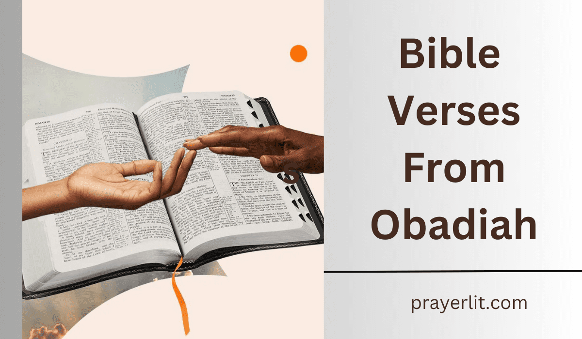  Bible Verses From Obadiah