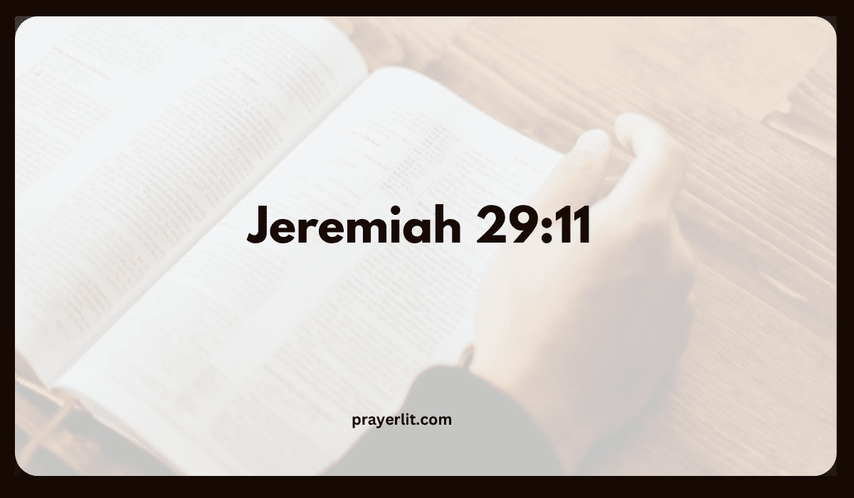 Jeremiah 29:11 Meaning
