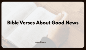 Bible Verses About Good News