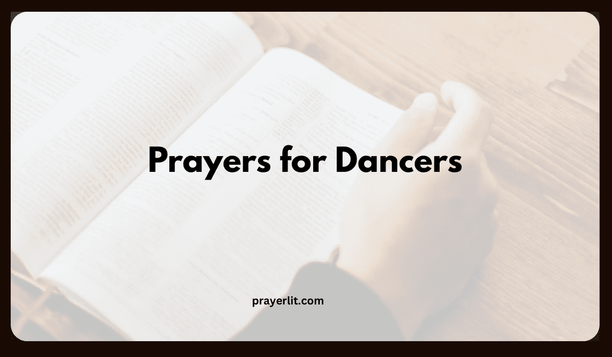 Prayers for Dancers