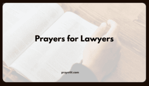 Prayers for Lawyers