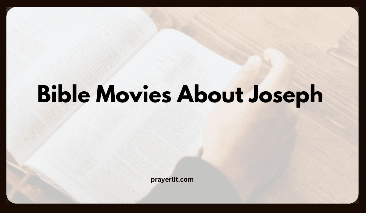 Bible Movies About Joseph
