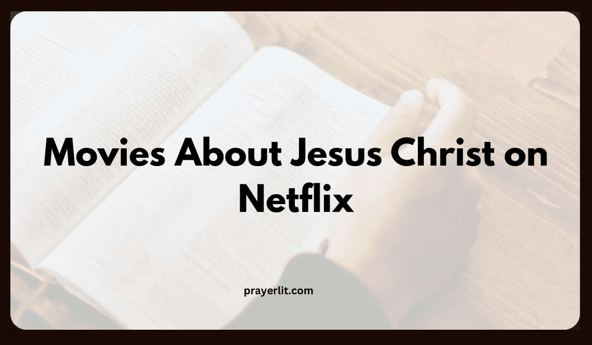 Movies About Jesus Christ on Netflix