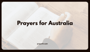 Prayers for Australia