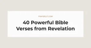 40 Powerful Bible Verses from Revelation